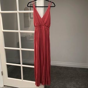 Lulus dusty rose summer dress